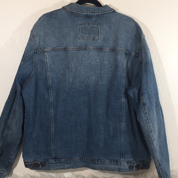 Goodfellow & Co Denim Trucker Jean Jacket 2XL New - Picture 5 of 8